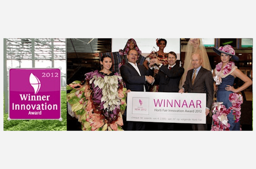 Winnaar Horti Fair Innovation Award 2012