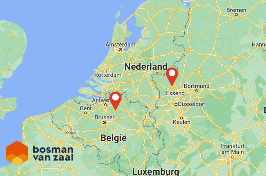 Bosman Van Zaal België en Duitsland
