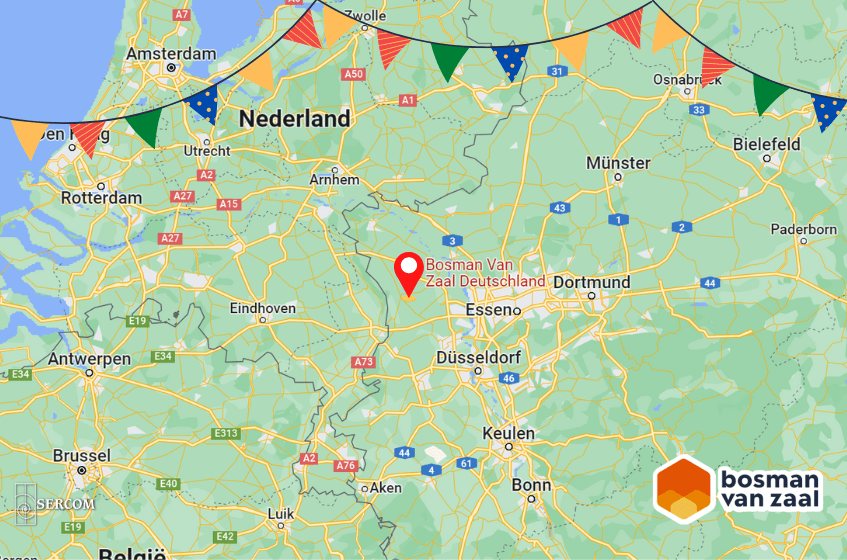 Bosman Van Zaal Duitsland officiële opening - omslag